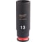 Головка ударная удлиненная ShW SKT 13 мм, 1/4" Milwaukee 4932480262 2
