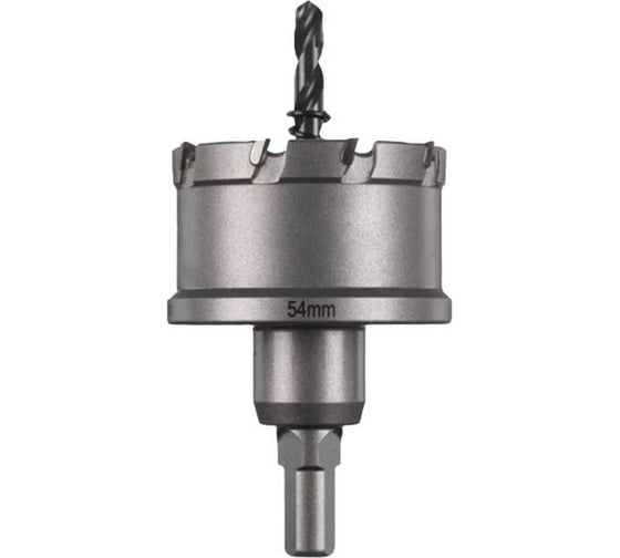 Коронка цельная 54 мм, твердосплавная TCT для стали/нержавеющей стали Milwaukee 4932479050 1