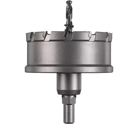 Коронка цельная 80 мм, твердосплавная TCT для стали/нержавеющей стали Milwaukee 4932479055 1