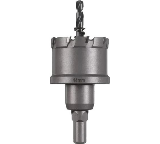 Коронка цельная 44 мм, твердосплавная TCT для стали/нержавеющей стали Milwaukee 4932479046 1