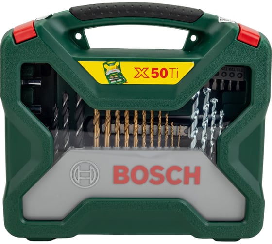 Набор принадлежностей Titanium 50 шт. Bosch 2607019327