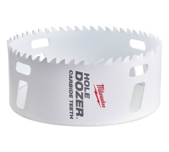 Коронка биметаллическая HOLEDOZER CARBIDE 121 мм Milwaukee 49560847 1