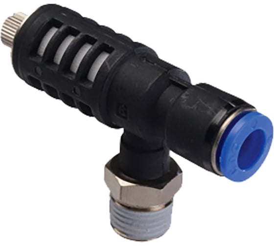 Клапан быстрого выхлопа 8 мм - 1/4" CDC Pneumatics ESC 08-M-02 1