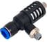 Клапан быстрого выхлопа 10 мм - 1/8" CDC Pneumatics ESC 10-M-01 3