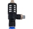 Клапан быстрого выхлопа 10 мм - 1/8" CDC Pneumatics ESC 10-M-01 5