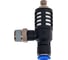 Клапан быстрого выхлопа 10 мм - 3/8" CDC Pneumatics ESC 10-M-03 5