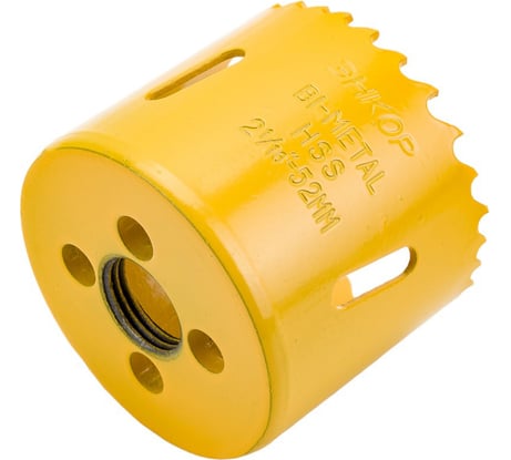 Коронка биметаллическая (52 мм; HSS) по металлу Энкор 24352