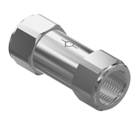 Обратный клапан G1/8"-G1/8" CDC Pneumatics CVFF G01G01 1