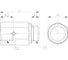Обратный клапан G1/8"-G1/8" CDC Pneumatics CVPF G01G01 2