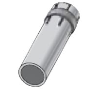 Сопло газовое цилиндрическое для горелки 7XM-24 (19.0 мм; 64 мм) TRANSLAS 200290