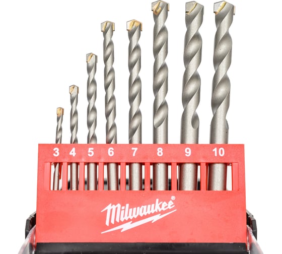 Набор сверл по бетону 8 шт Milwaukee 4932480158 1