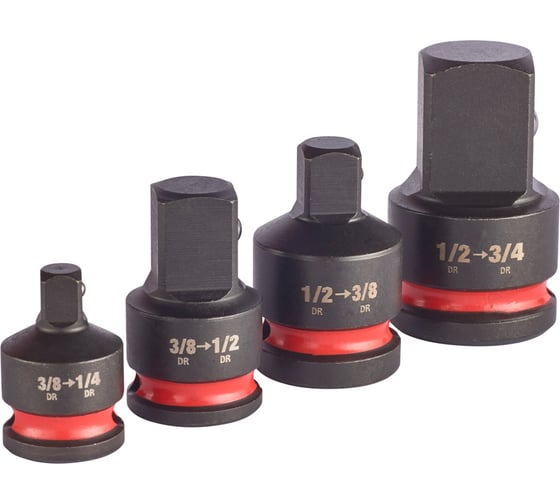 Набор переходников для головок ShW 4 шт Milwaukee 4932480356 1