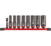 Набор головок удлиненных ShW (9 шт; 3/8") Milwaukee 4932480455