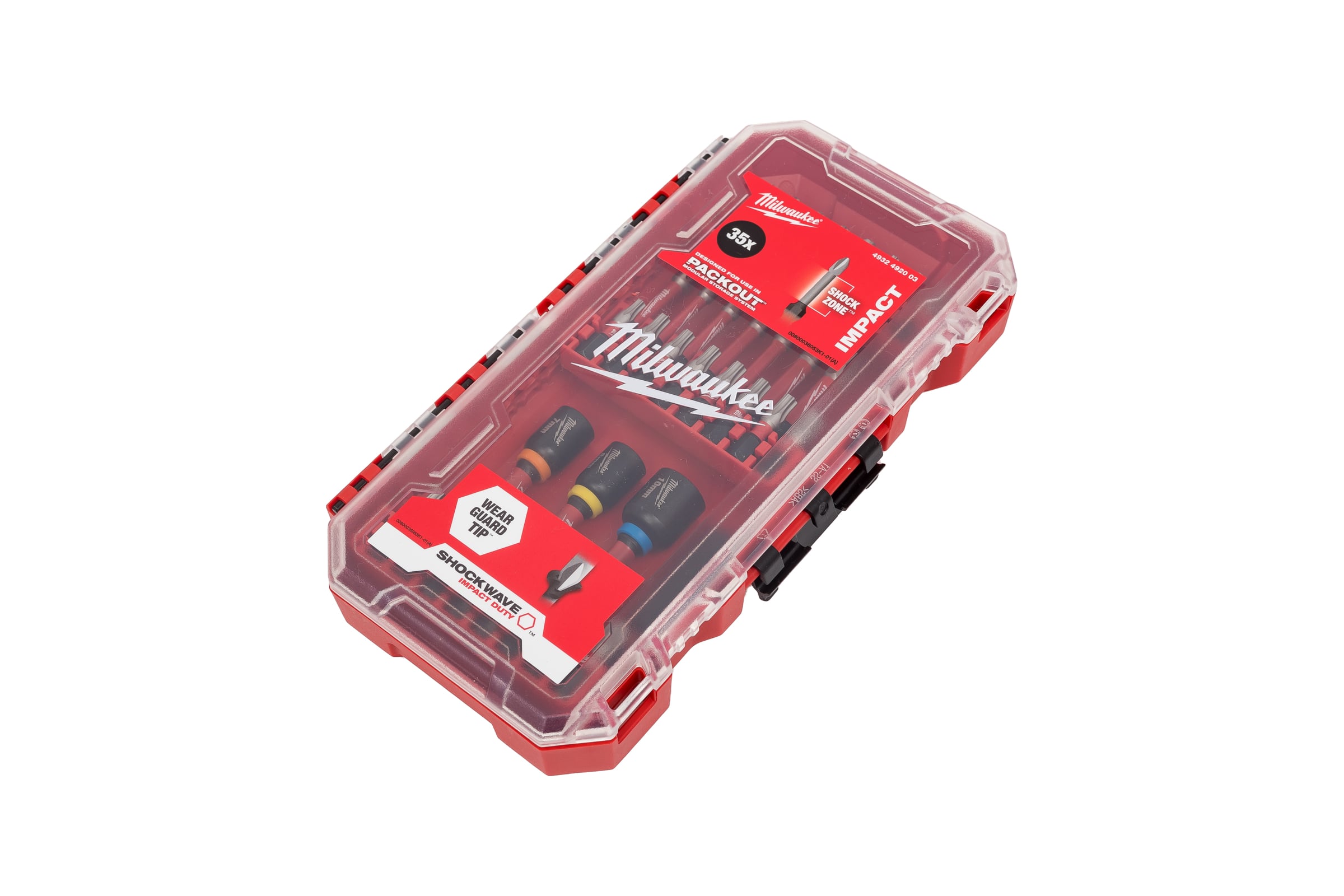 НаборбитSHOCKWAVE35предметовMilwaukee4932492003
