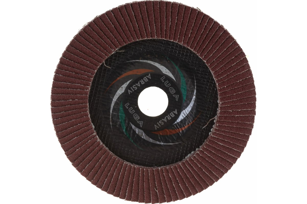 Круг лепестковый торцевой КЛТ1 (125x22 мм; ZK 40 38А 40/ Р40) Луга ...