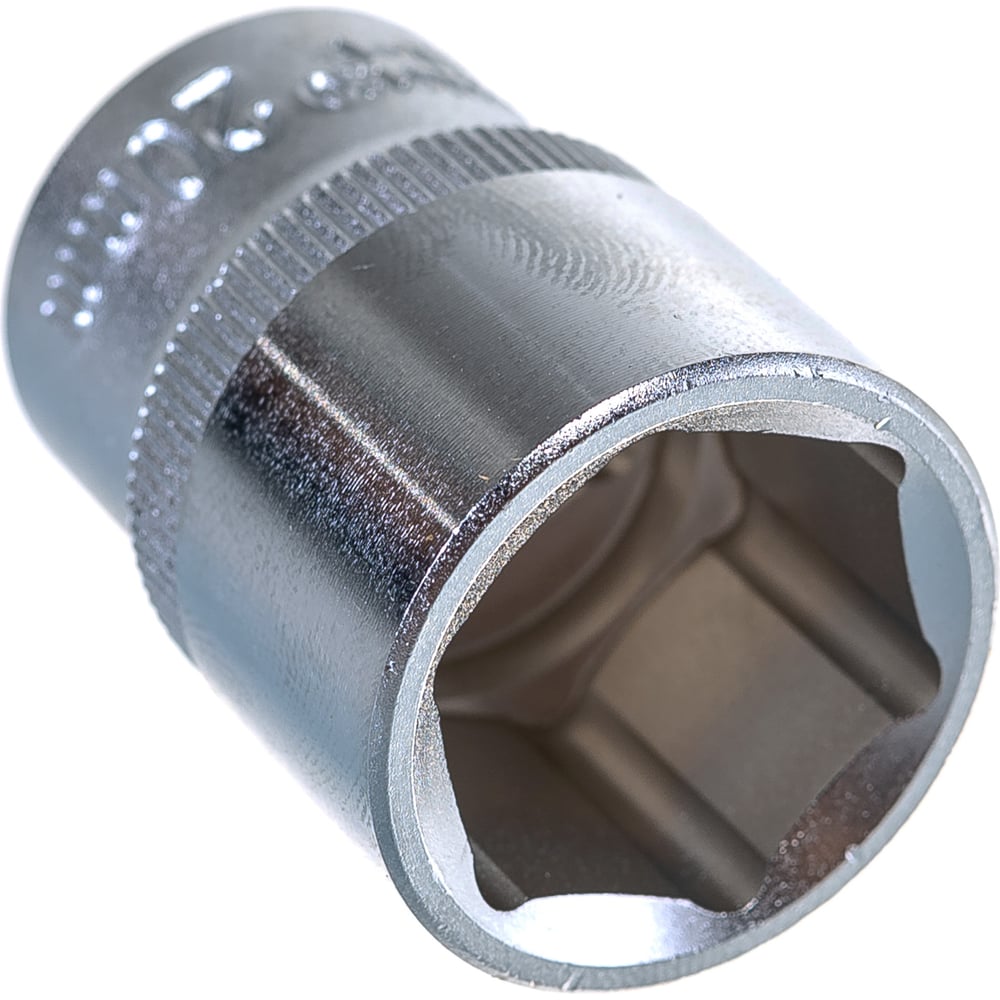 Головка торцевая 1/2" DR шестигранная 20мм пласт. подвес (AT-S12-13)