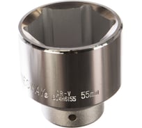 Головка торцевая 6-гранная (3/4"DR; 55 мм) Jonnesway S04H6155