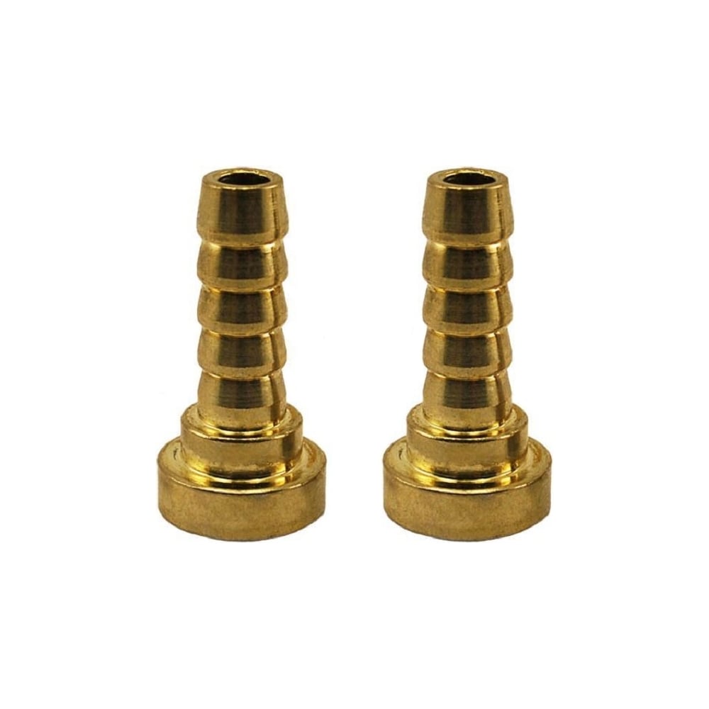 Переходник пневматический 2 шт, 8 мм елочка - байонетное соединение ...