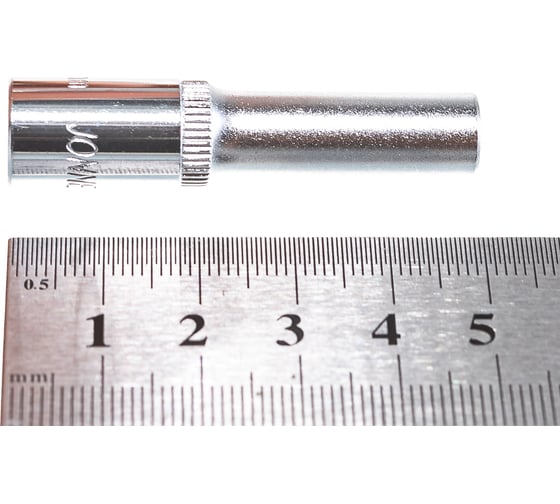 Головка торцевая глубокая 6-гранная (1/4"DR; 6 мм) Jonnesway S04HD2106