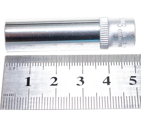 Головка торцевая глубокая 6-гранная (1/4"DR; 9 мм) Jonnesway S04HD2109