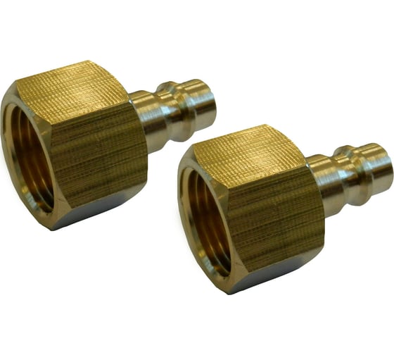 Штуцер быстроразъёмный БРС 1/2"ВР, 2 шт HG 1640578