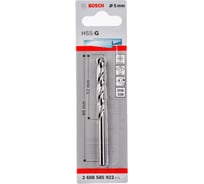 Сверло Standard по металлу (5х52/86 мм; HSS-G) Bosch 2608585922