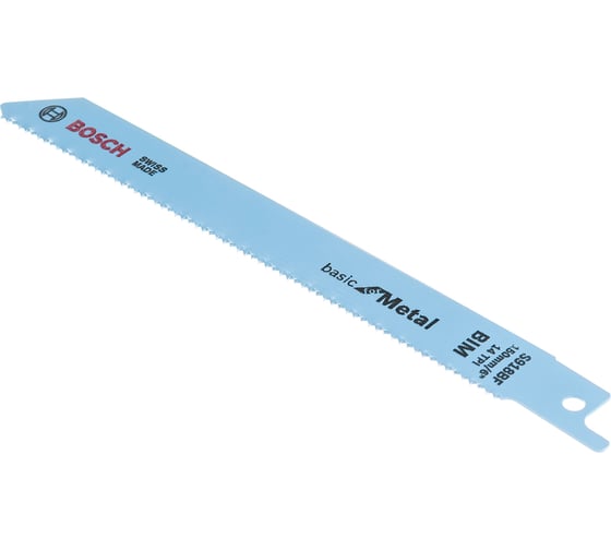 Пилки S918 BF 5 шт. для ножовок (150х16х0,8 мм; BIM) Bosch 2608651781