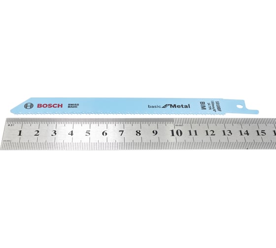 Пилки S918 BF 5 шт. для ножовок (150х16х0,8 мм; BIM) Bosch 2608651781
