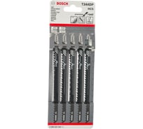 Пилки T344DP 5 шт. для лобзиков (126 мм; HCS) BOSCH 2.608.633.A36