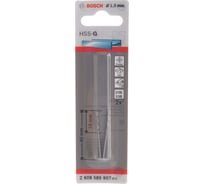 Сверло Standard по металлу 2 шт. (1,5х18/40 мм; HSS-G) Bosch 2608585907
