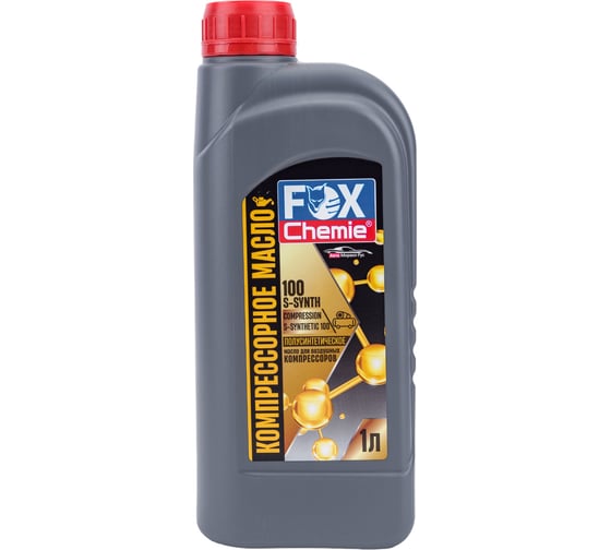 Масло компрессорное полусинтетическое 1 л Fox Chemie LMF70