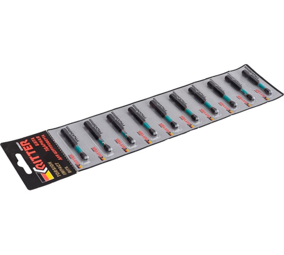 Бита Impact Torsion PH2, 50 мм, намагниченная, 10 шт RITTER PS20112056