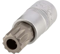 Головка PRO со вставкой SPLINE M16 с отверстием, 1/2"DR, 60 мм АвтоDело 39057 16188