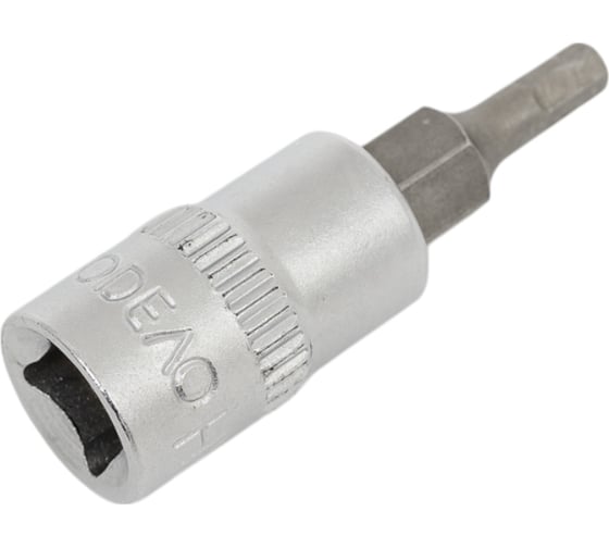 Головка со вставкой шестигранник 3 мм, 1/4"DR, 38 мм АвтоDело 39617 15556