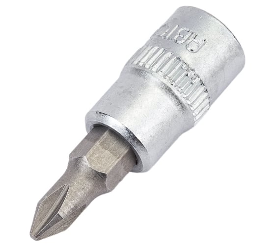 Головка со вставкой крест PH1, 1/4"DR, 38 мм АвтоDело 39201 15568