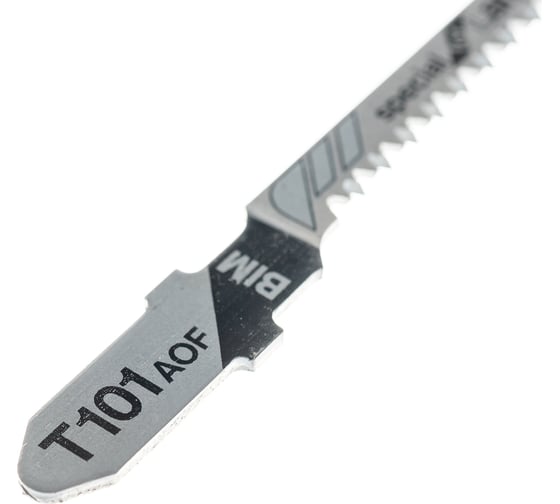 Пилки T101AOF для лобзика 3 шт. (59 мм; хвостовик с 1 упором; BIM) BOSCH 2.608.636.432