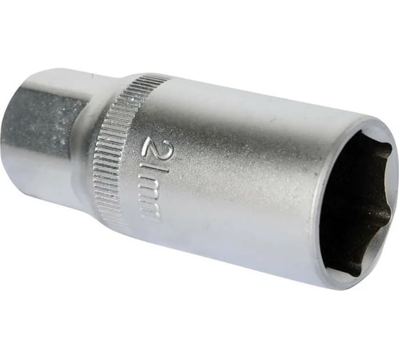 Головка торцевая свечная 6РТ (21 мм, 3/8"DR) АвтоDело 39419 16347