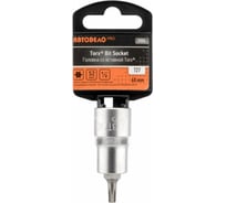 Головка PRO со вставкой TORX T27, 1/2"DR, 60 мм АвтоDело 39006 16180