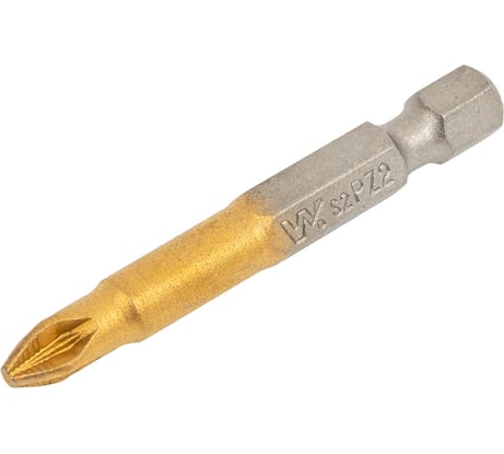 Бита WP PZ2, 50 мм, TiN покрытие, 1 шт RITTER PS20112059