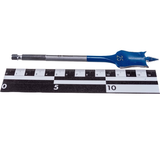 Сверло перовое по дереву (25х152 мм; хвостовик 1/4") Bosch 2608595494