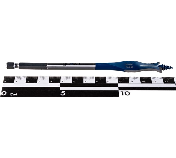 Сверло перовое по дереву (16х152 мм; хвостовик 1/4") Bosch 2608595487