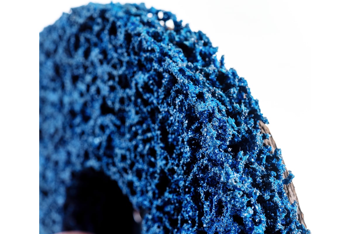 Круг шлифовальный коралловый фибровый синий vertextools 0090 - выгодная .