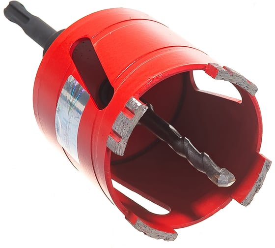 Коронка алмазная с переходником М16-SDS+ (68х70 мм) по бетону DIAM 311101
