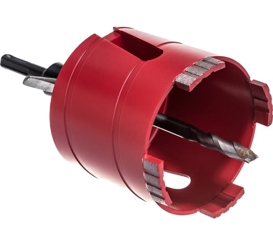 Коронка алмазная с переходником М16-SDS+ (82х70 мм) по бетону DIAM 311103