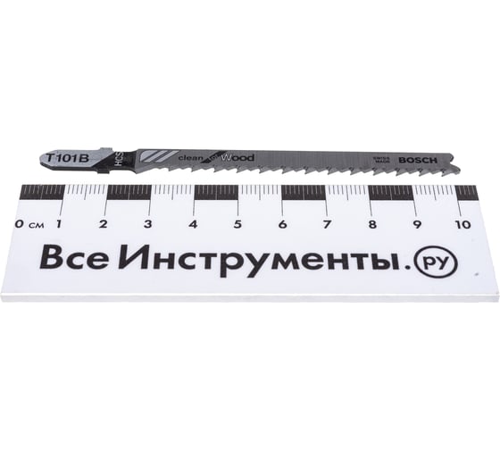 Пилки Т101В для лобзика по дереву 100 шт. (74 мм; HCS) BOSCH 2.608.637.876