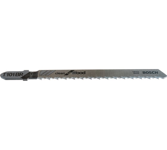 Пилки T101BR для лобзика по дереву 25 шт. (74 мм; HCS) BOSCH 2.608.633.623