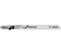 Пилки T101BRF для лобзика по дереву 25 шт. (74 мм; BIM) BOSCH 2.608.634.989