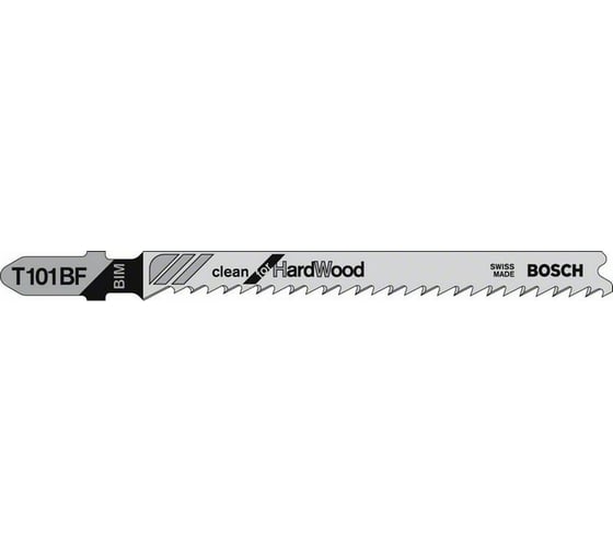 Пилки T101BF для лобзика 25 шт. (74 мм; BIM) BOSCH 2.608.634.988 1