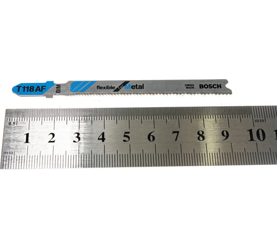Пилки T118AF для лобзика по металлу 5 шт. (67 мм; BIM) BOSCH 2.608.634.505
