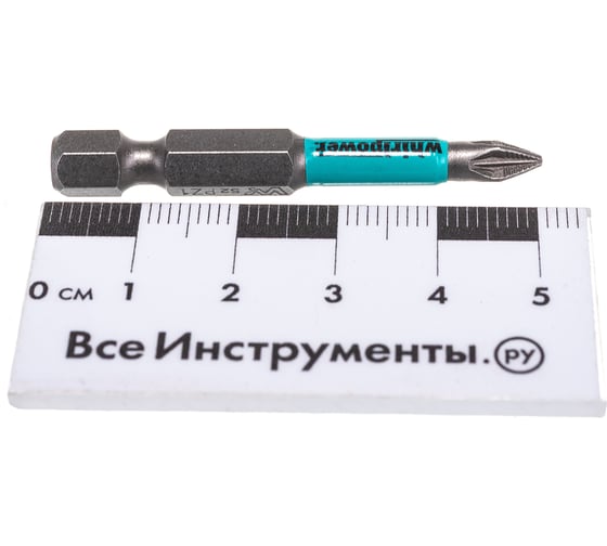 Биты (50 мм; PZ 1; 10 шт.) WHIRLPOWER Профи 57596